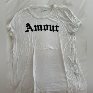 ZADIG & VOLTAIRE AMOUR TEE